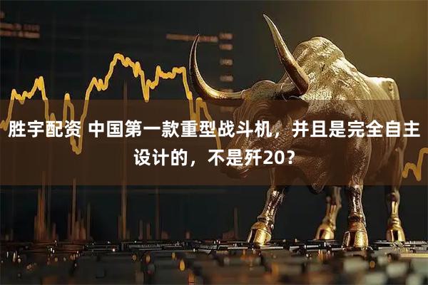 胜宇配资 中国第一款重型战斗机，并且是完全自主设计的，不是歼20？